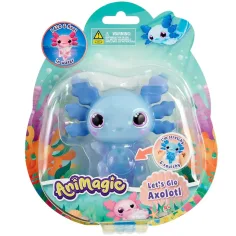 Let’s Glo Axolotl светещ воден приятел в син цвят