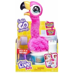 Little Live Pets: Мозайка с щифтчета на фламинго