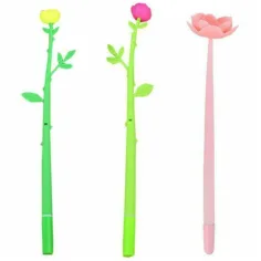 Littles Rollerball химикалки с форма на цвете в различни варианти