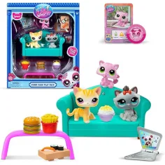 Littlest Pet Shop: Diner Dash 3-брой комплект с фигурки на котки