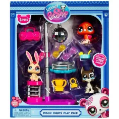 Littlest Pet Shop: Диско 3бр. фигурка пакет изображение 2
