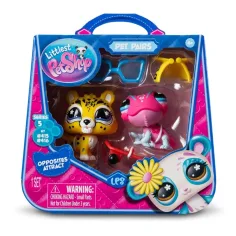 Littlest Pet Shop: Двойна фигурка на домашен любимец S5 - Хамелеон и Ягуар изображение 1