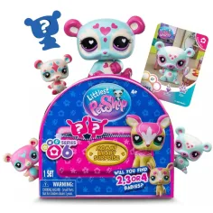 Littlest Pet Shop Изненада мама и бебе фигурка комплект 6. серия 1бр изображение 2