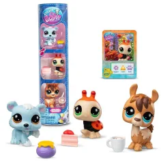 Littlest Pet Shop: Леден熊, калинка, лама 3бр. фигура комплект 4. серия
