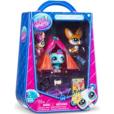 Littlest Pet Shop: Парти с пижами 3бр игрален комплект с фигурка