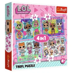 L.O.L Surprise кукли 4 в 1 пъзел - Trefl