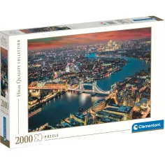 Лондонски въздушен изглед HQC 2000 части пъзел - Clementoni