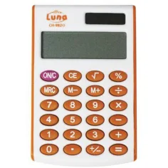 Луна: Цветен Калкулатор с 8-символен дисплей CH-982 в различни цветове изображение 2