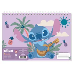 Луна: Disney Lilo&Stitch скицник A4 30 страници