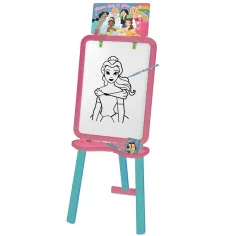 Луна: Disney принцеси 2 в 1 стояща дъска за рисуване 56x42x6cm изображение 3