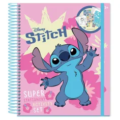 Луна: Disney Stitch 45-частов комплект за творчество и канцеларски материали