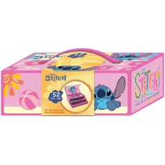 Луна: Disney Stitch комплект за оцветяване в куфарче 52бр. изображение 2