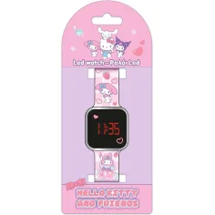 Луна: Hello Kitty My Melody LED часовник