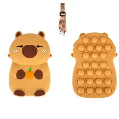 Луна: Kazura Capybara 3D фигура портмоне с презрамка