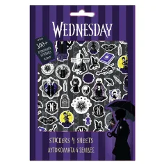 Луна: Комплект стикери Wednesday 300бр