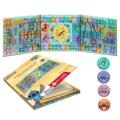 Луна: Магнитна сгъваема Игра на Кой се смее последен? с героите на Disney Stitch
