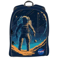 Луна: Мек отбор NASA закръглен ранец, раница 32x17x42cm