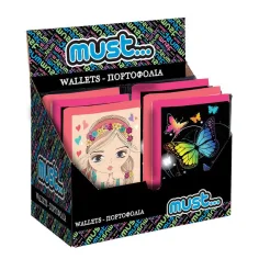 Луна: Must момичешки портфейл в различни варианти 1бр