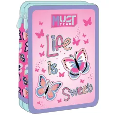 Луна: Must Team Life is Sweet пеперуден 2-етажен несесер