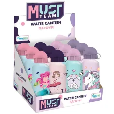 Луна: Must Team момичешка алуминиева бутилка 500ml 1бр