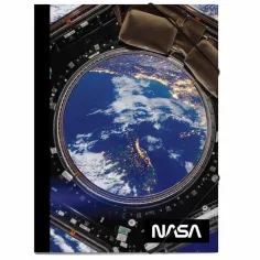 Луна: NASA гумирана папка за A/4 листове 25x35см изображение 1