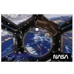 Луна: патентна пластмасова папка на NASA с размер A/4