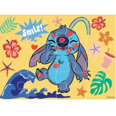 Луна: Пъзел комплект Stitch 4в1 изображение 2