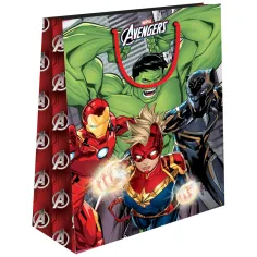 Луна: Подаръчна чанта Marvel Отмъстителите с мотиви на супергерои 26x32x12cm изображение 2