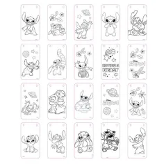 Луна: Stitch 27бр. креативен комплект за оцветяване изображение 4