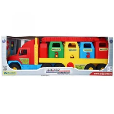Magic Truck: Селекционен камион за боклук 80см - Wader