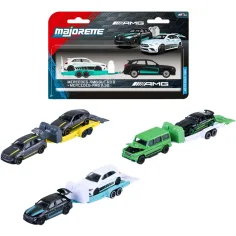 Majorette: Mercedes AMG Deluxe количка с прикачено ремарке в различни варианти - Simba Toys изображение 1