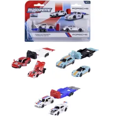 Majorette: Porsche Motorsport малка кола с ремарке в различни варианти 1бр - Simba Toys