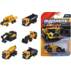 Majorette: Строителни Volvo машини в различни варианти 1бр - Simba Toys