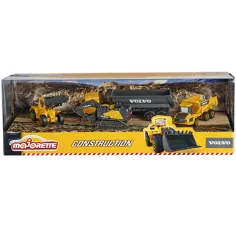 Majorette - Volvo Edition строителни машини 4бр. комплект - Simba Toys