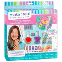 Make it Real: Комплект за красота с блестящи нокти