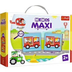 Макси мемори игра с превозни средства 24бр - Trefl