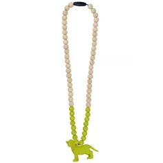 Малко диво коте тигър necklace