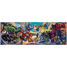 Marvel герои 1000бр. панорамна пъзел с постер - Clementoni изображение 2