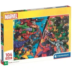 Marvel Герои битка 104бр. супер пъзел - Clementoni