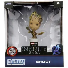 Marvel: Groot премиум метална фигура 10см - Jada Toys изображение 4