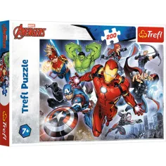 Marvel: Огромни Отмъстители 200 части пъзел - Trefl