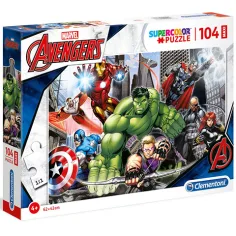 Marvel Отмъстителите 104 части Макси Пъзел - Clementoni