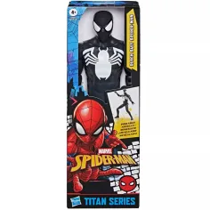 Marvel Отмъстителите: Титан серия Черен костюм Спайдър-Мен фигура 30 см - Hasbro