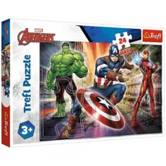 Marvel Отмъстителите Трио 24бр. Макси пъзел - Trefl