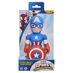 Marvel Поки и чудесните му приятели Америка капитан Суперразмерна фигура - Hasbro