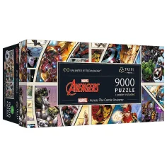Marvel през комиксовата вселена 9000 части пъзел - Trefl