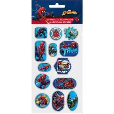 Marvel: Спайдърмен 3D холограмна стикерна комплект от 13 броя