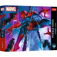 Marvel Спайдърмен Мрежата на приключенията 1000 части премиум пъзел - Trefl изображение 1