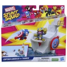 Marvel Stunt Squad: Капитан Америка срещу Танос комплект за игра с катапулт - Hasbro