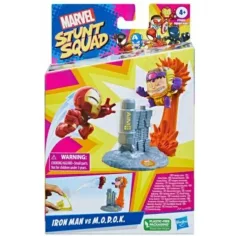 Marvel Stunt Squad: Железният човек срещу M.O.D.O.K. комплект за игра с катапулт - Hasbro